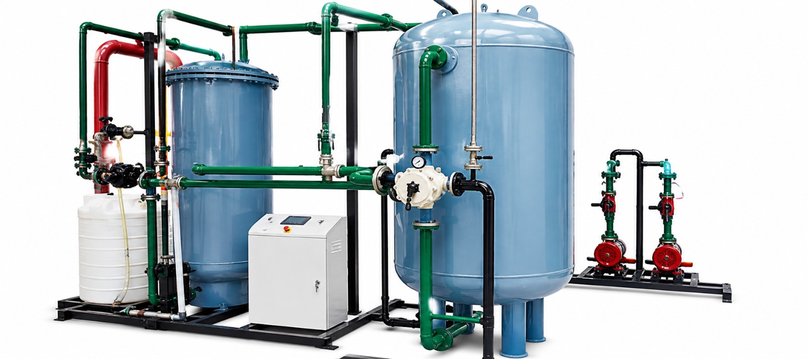 Industrial water treatment system
